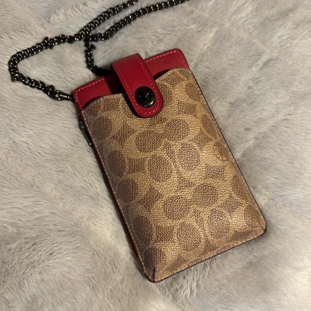 Coach crossbody wallet New with out tags